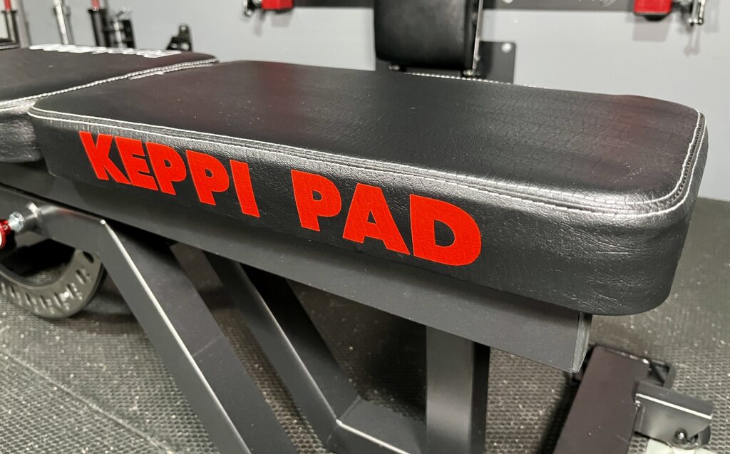 keppi weight bench 5000 padding