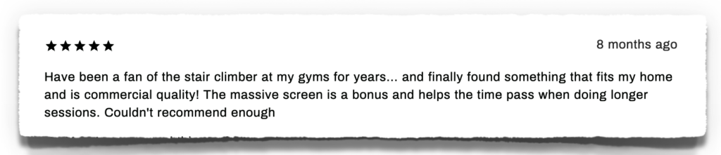 stepr stair climber reviews