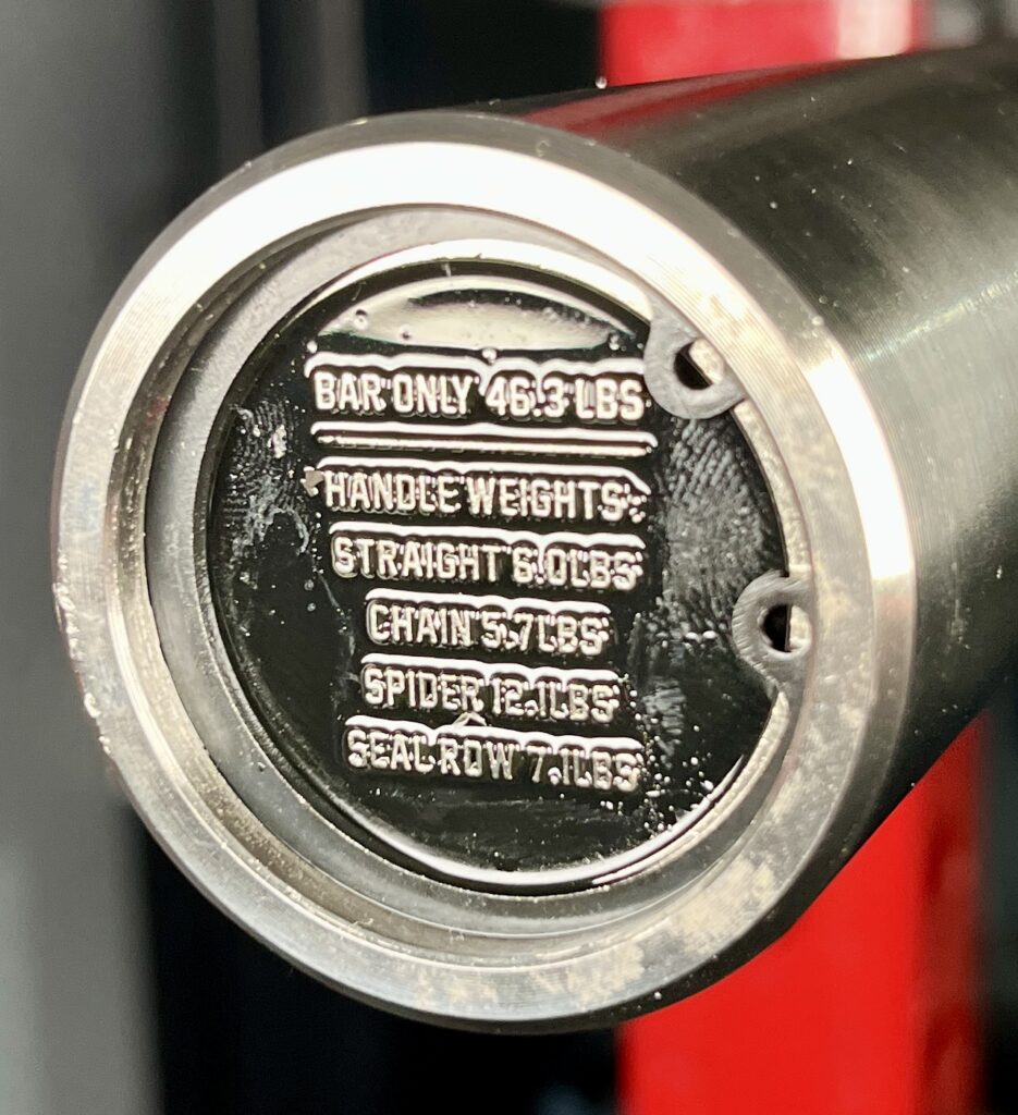 bells of steel safety squat bar weight