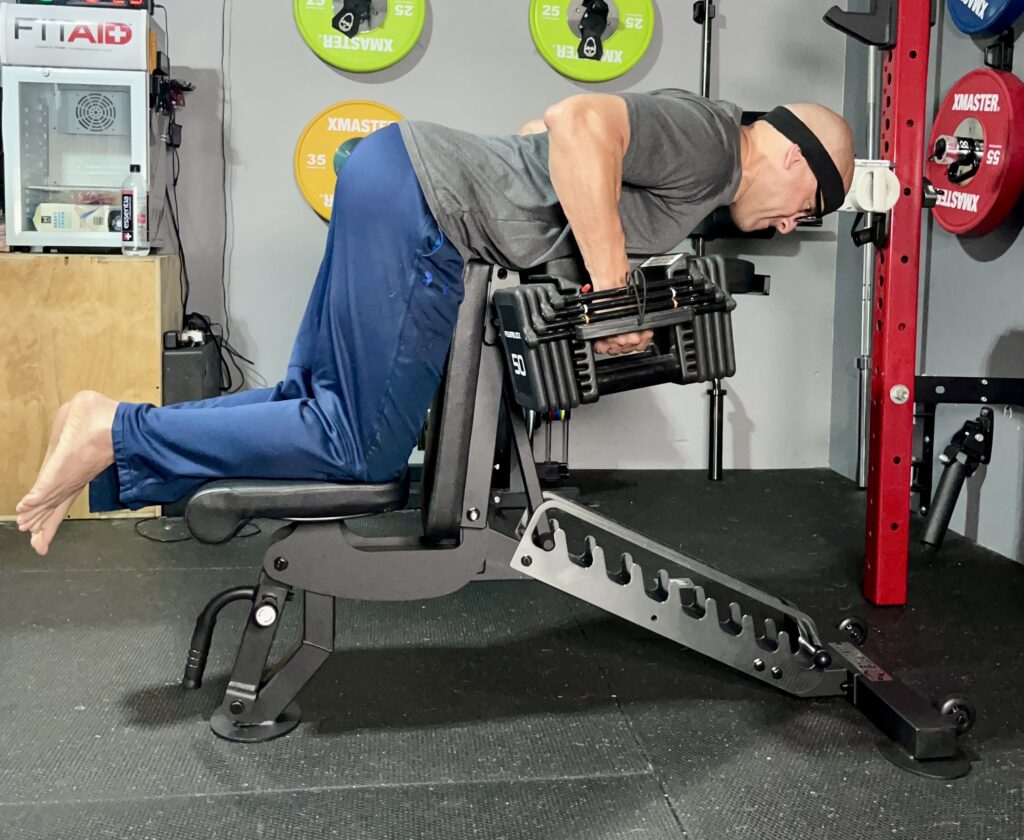 seal rows on the edge infinity bench