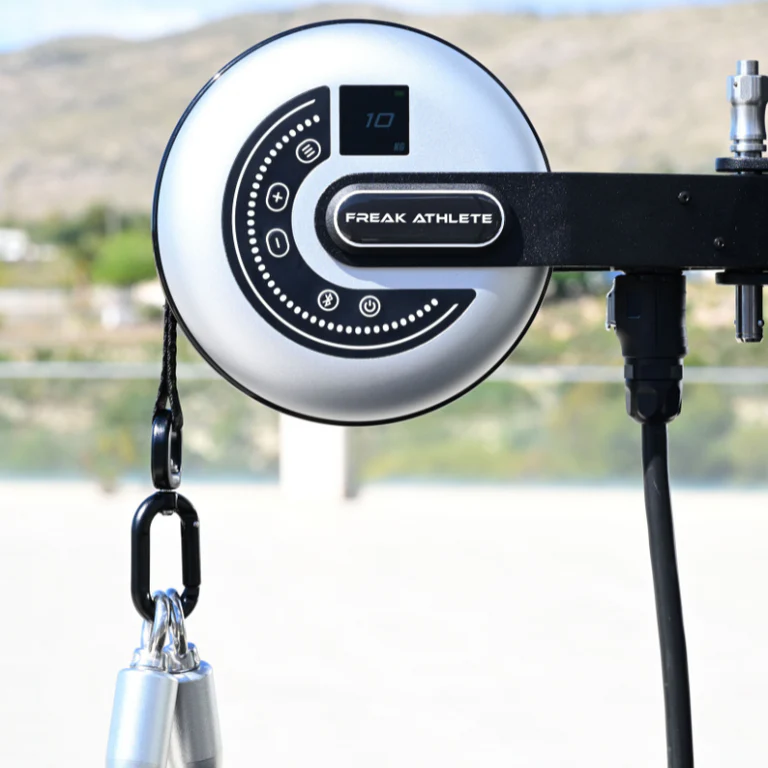 what's the weight range on the freak athlete atom cable machine