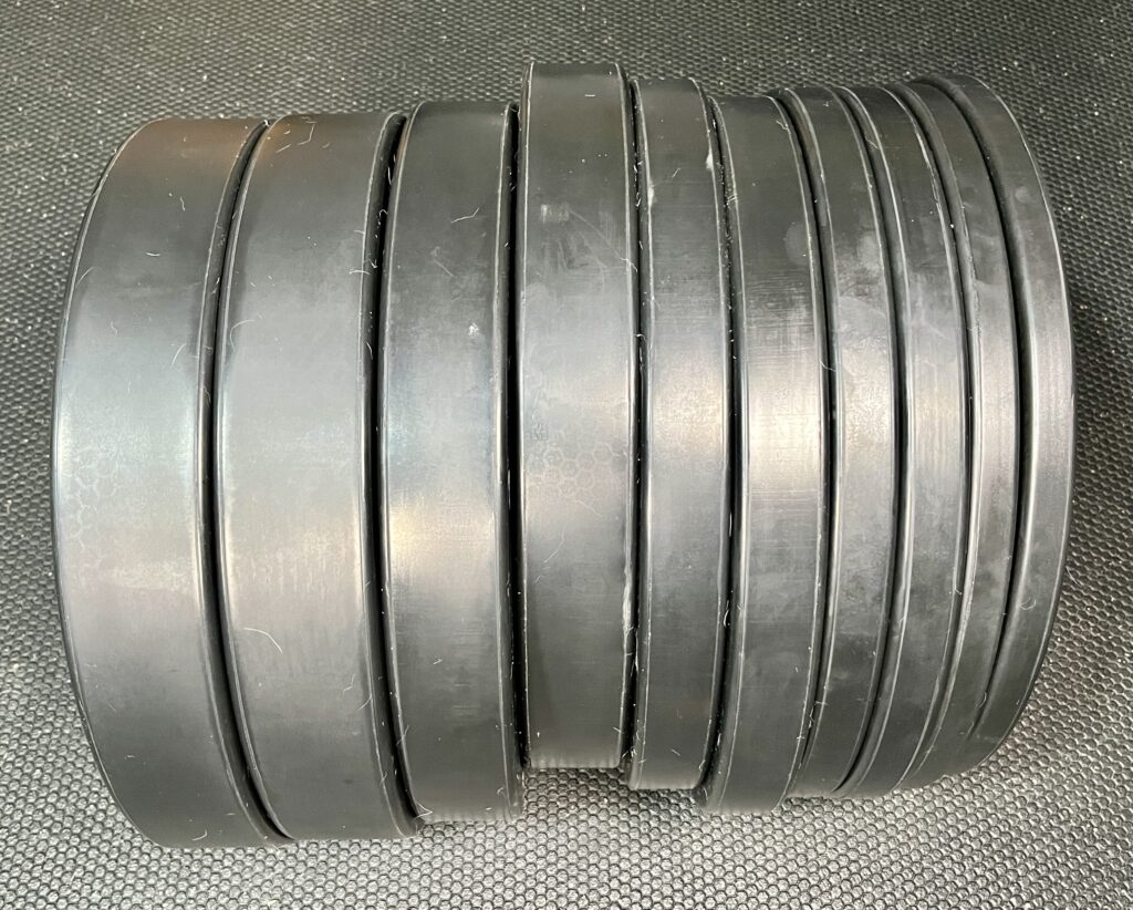 how wide are delta onyx bumper plates 