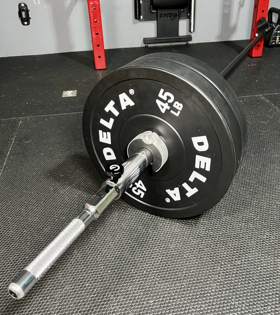 keppi open collars on landmine bar