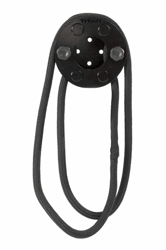 titan rack mounted infinity rope pulley system