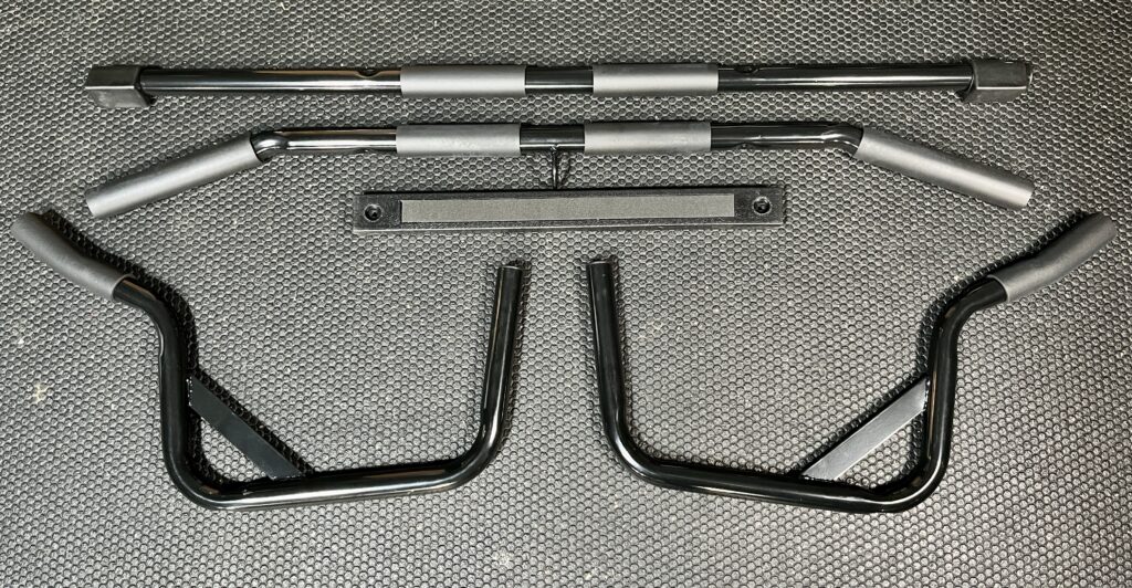 pullup & dip doorway pullup dip bar assembly