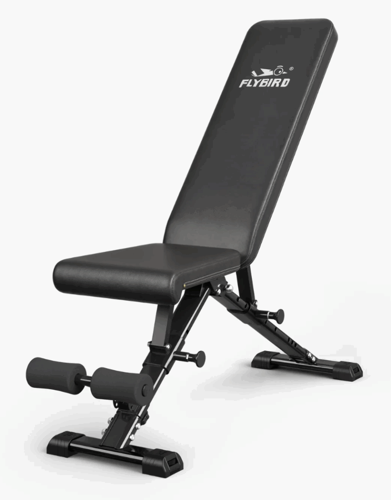 flybird foldable adjustable weight bench reviews