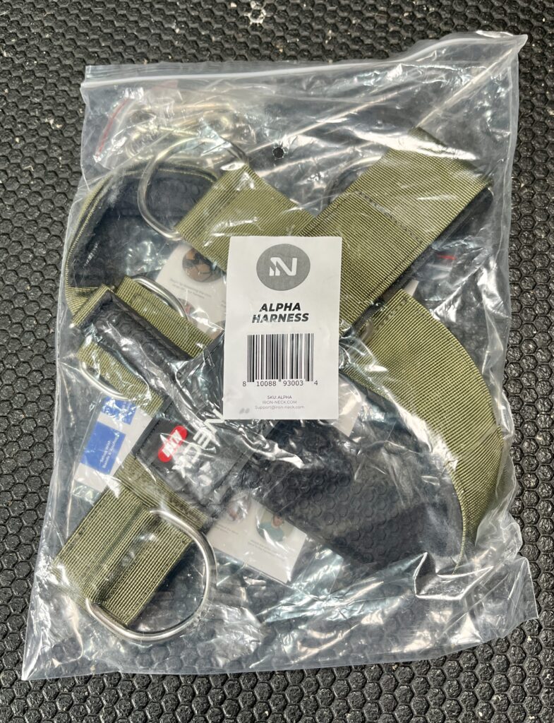 unboxing the iron neck alpha harness