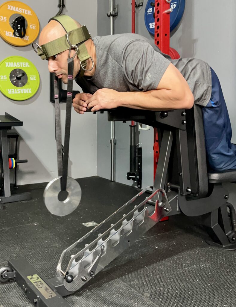 neck extension exercise