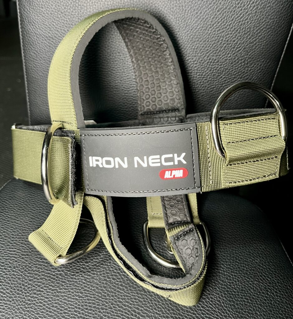 who is the iron neck harness for?