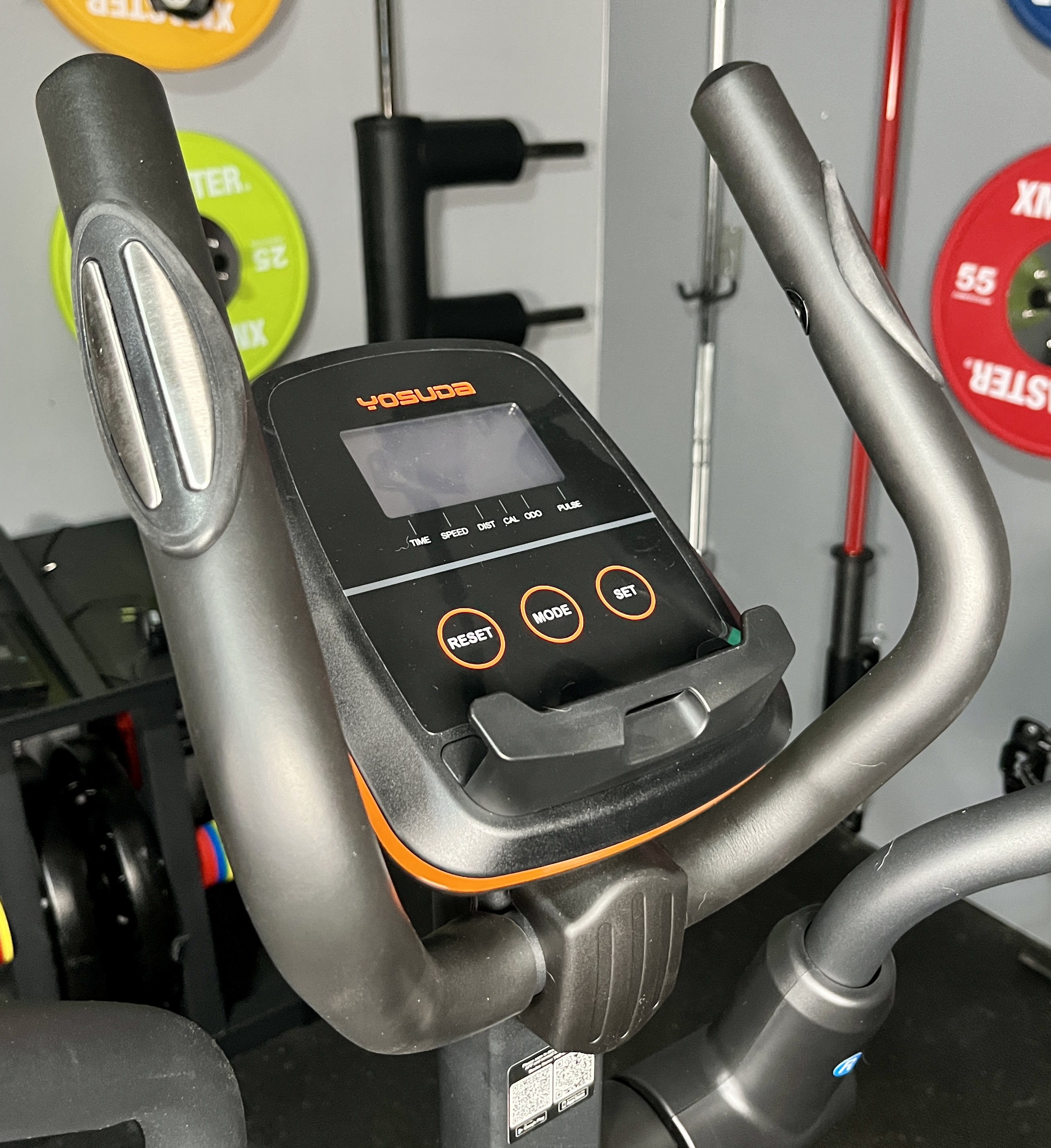 static handles on the yosuda elliptical