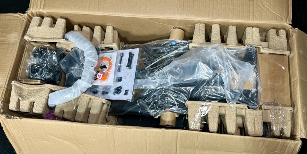 unboxing the yosuda glide select elliptical machine