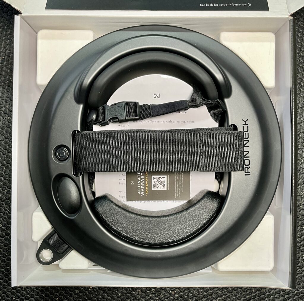 unboxing the iron neck 3.0 pro