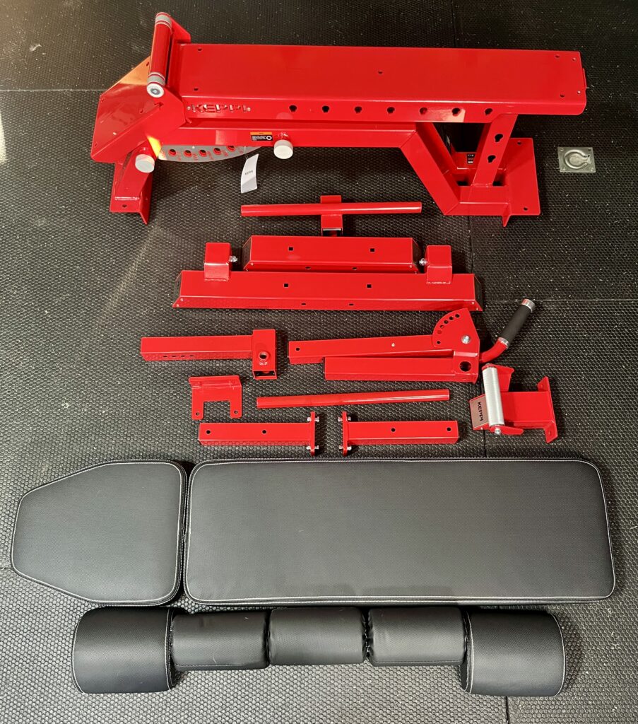 unboxing the keppi weight bench 6000