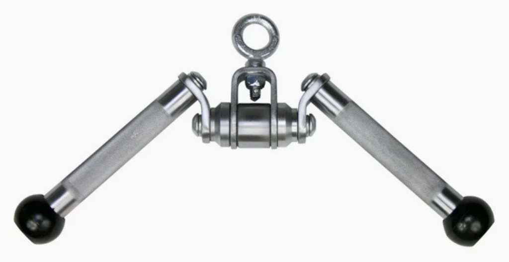 american barbell solid pressdown v-bar cable attachment reviews