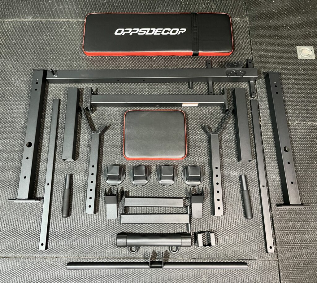 unboxing the oppsdecor weight bench