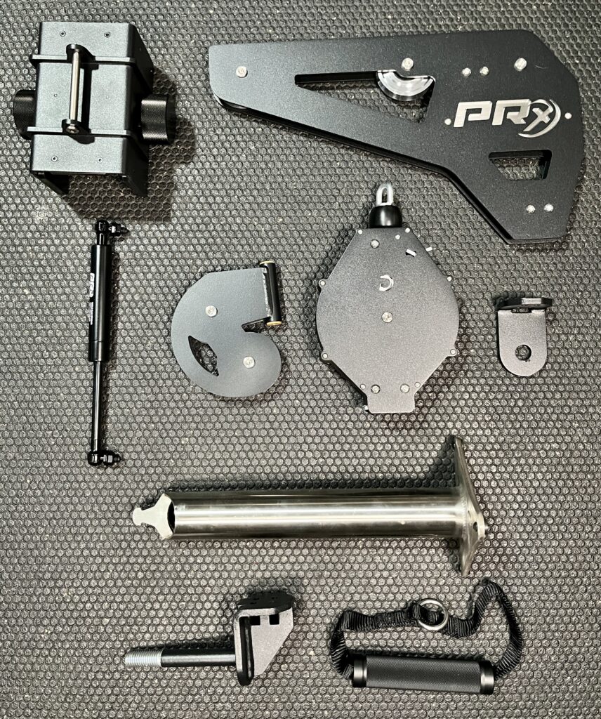 what's included inside the prx functional trainer attachment