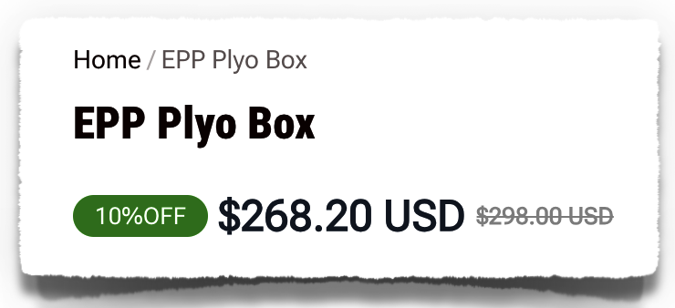 xmaster epp plyo box price