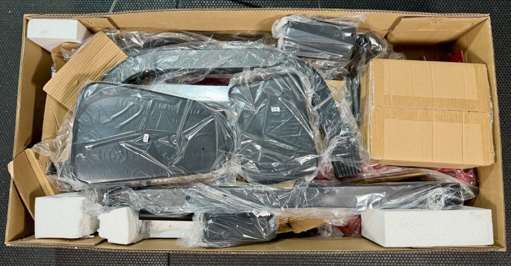 unboxing the gmwd plate loaded row machine