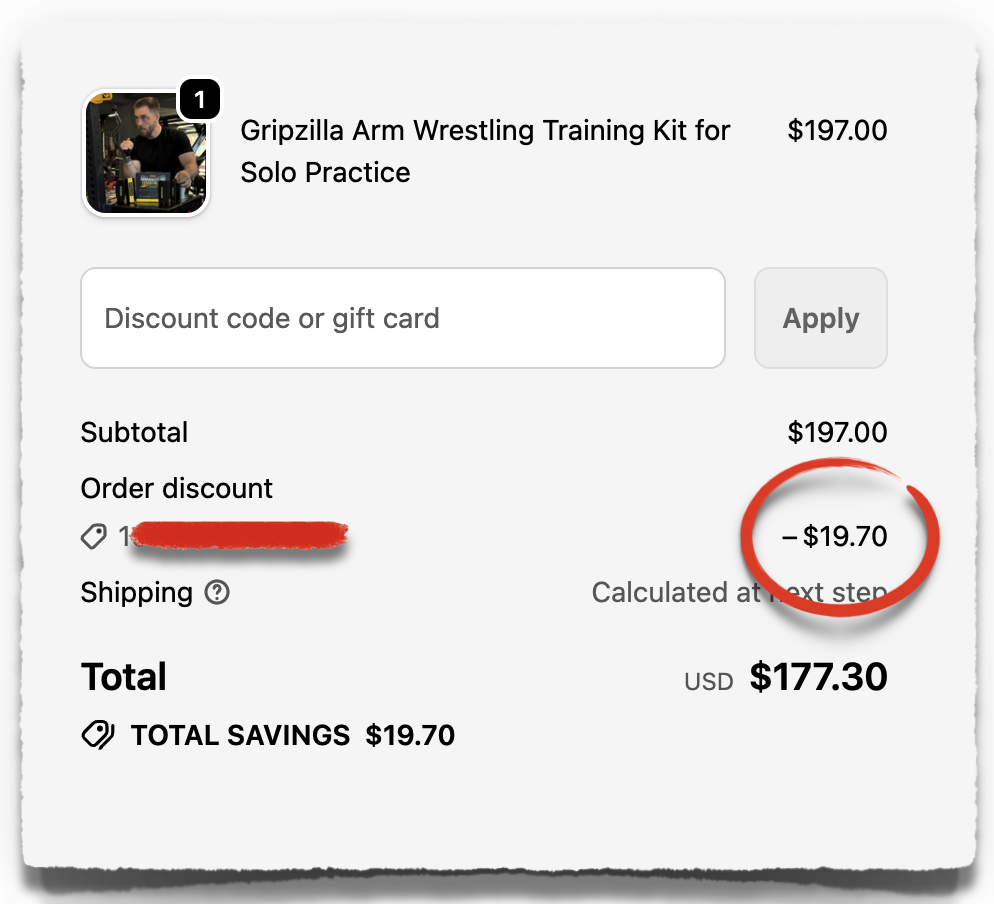 gripzilla discount code coupon