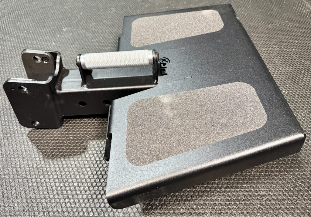 PRx low row foot plate attachment specs