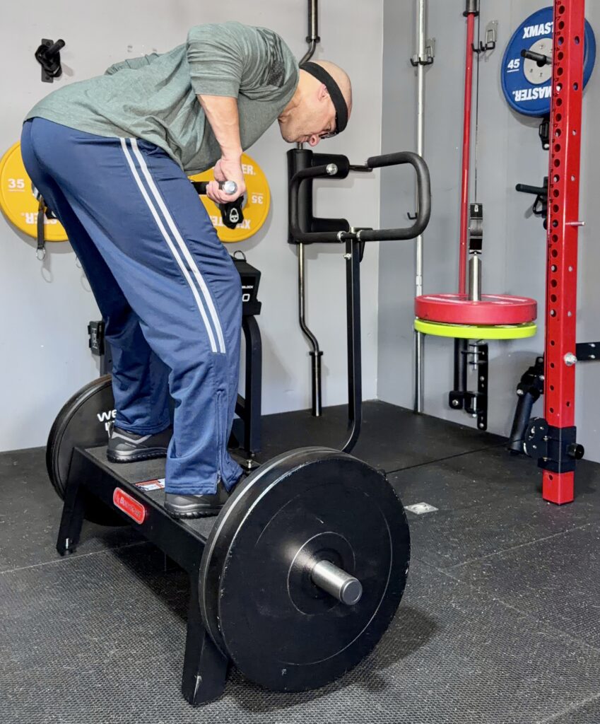 bent over rows