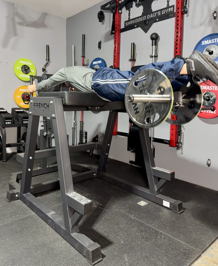 who is the french fitness reverse hyper donkey for