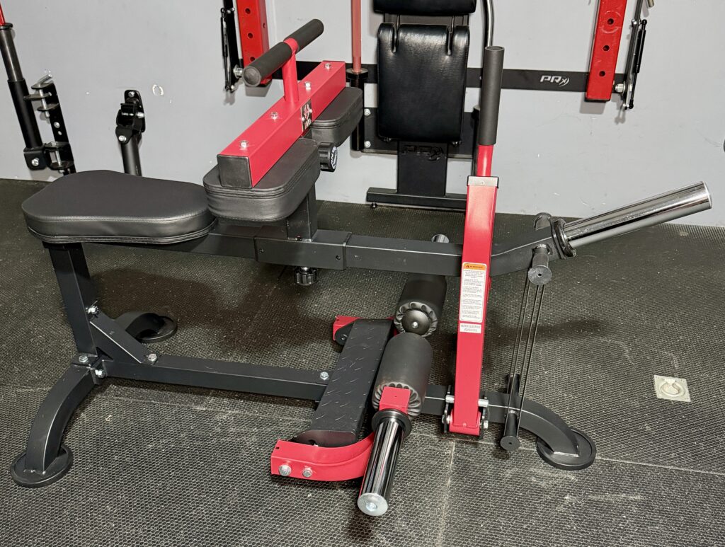 hvo seated calf raise & anterior tib machine specs