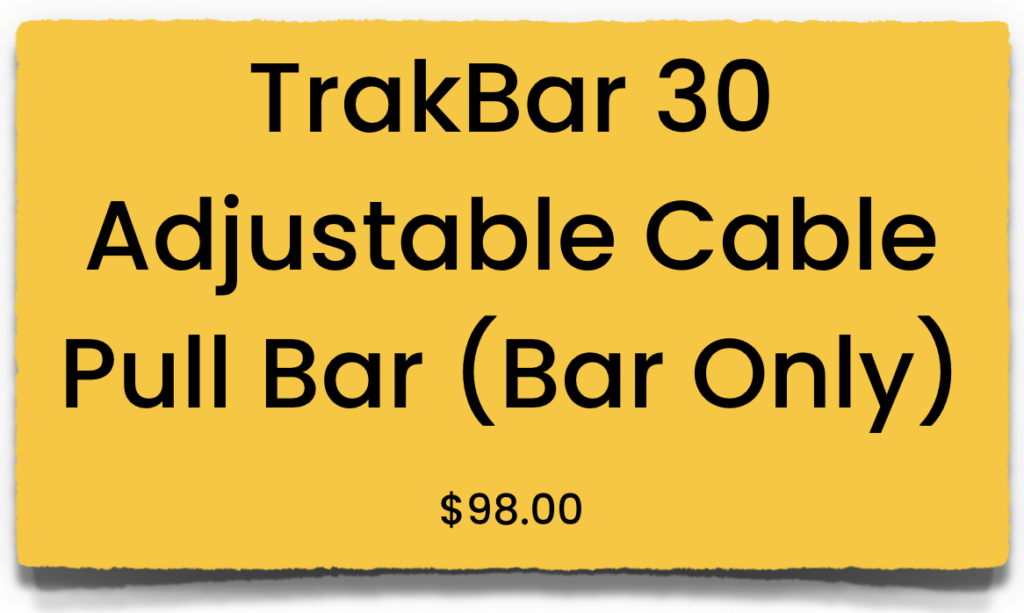trakfitness trakbar 30 price cost