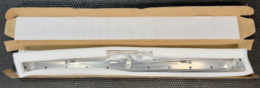 unboxing the trakfitness trakbar 30