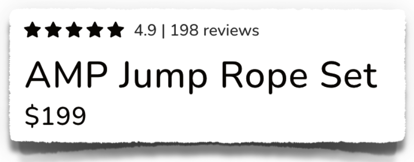 crossrope amp jump rope set price cost
