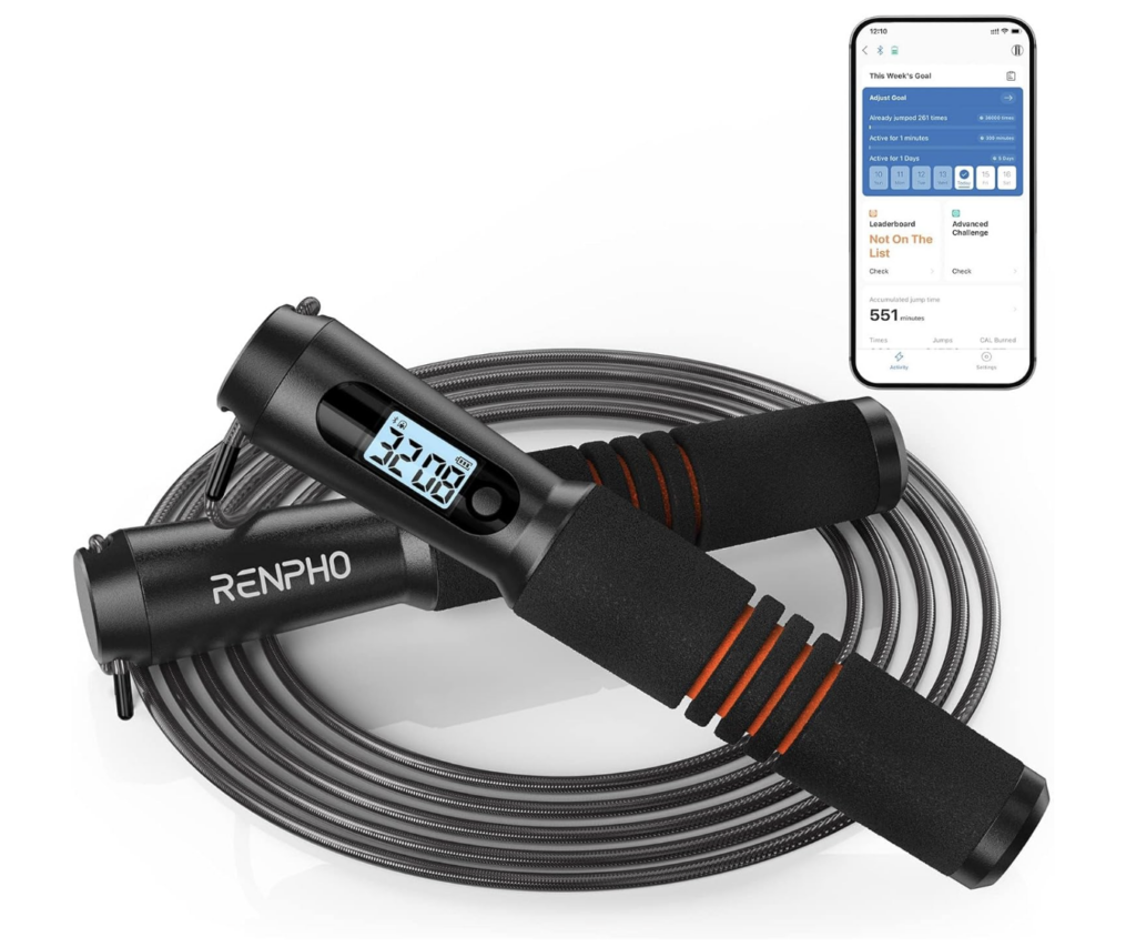 renpho smart jump rope