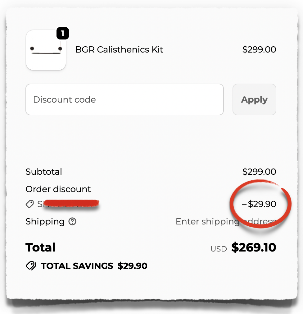 BGR discount code coupon