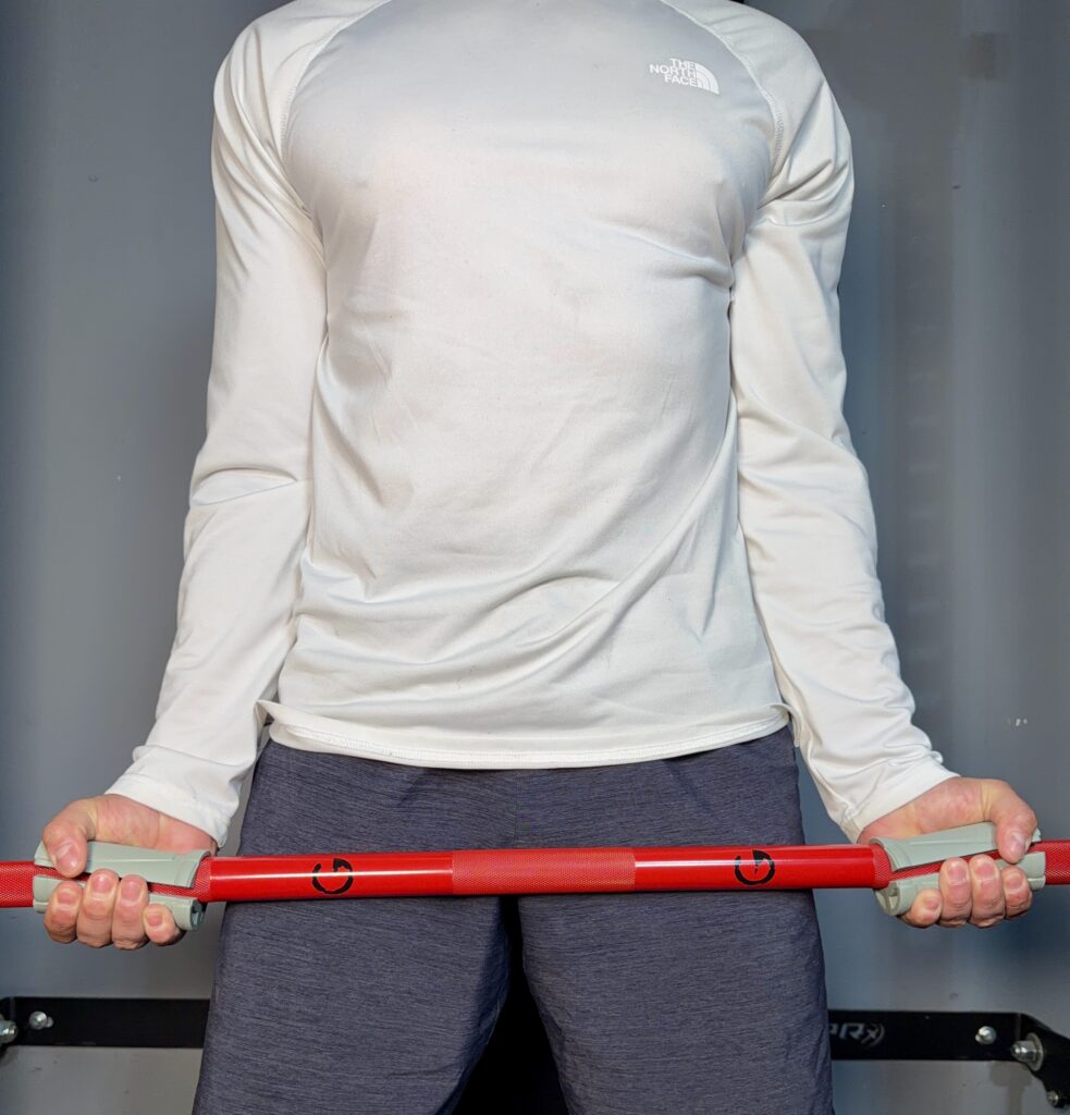 bicep curls with n-gage grips