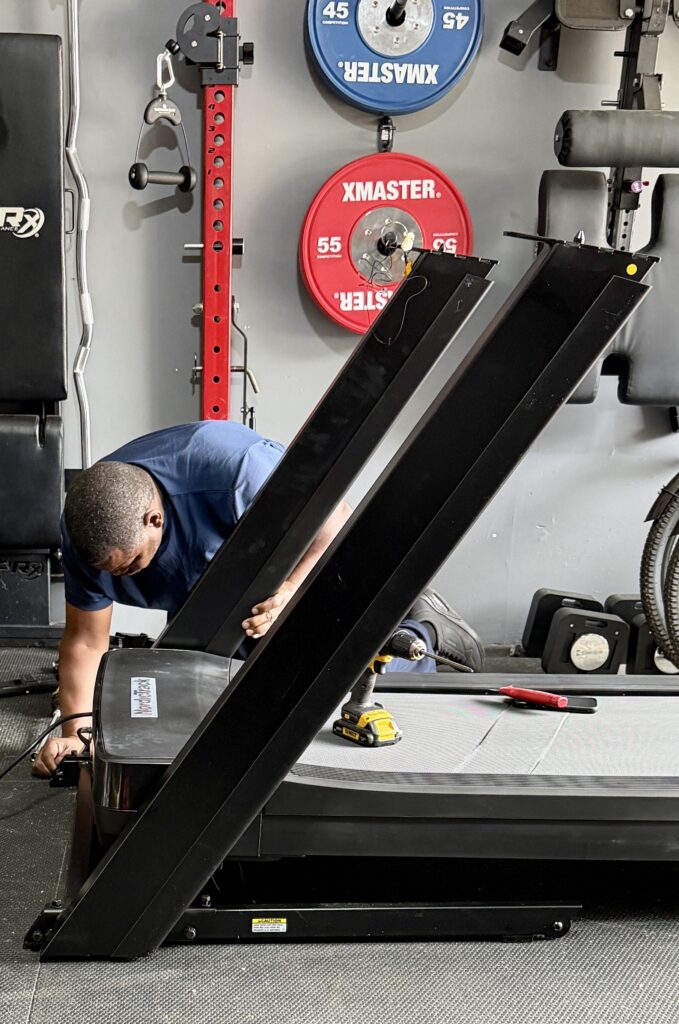 nordictrack 2450 commercial treadmill assembly